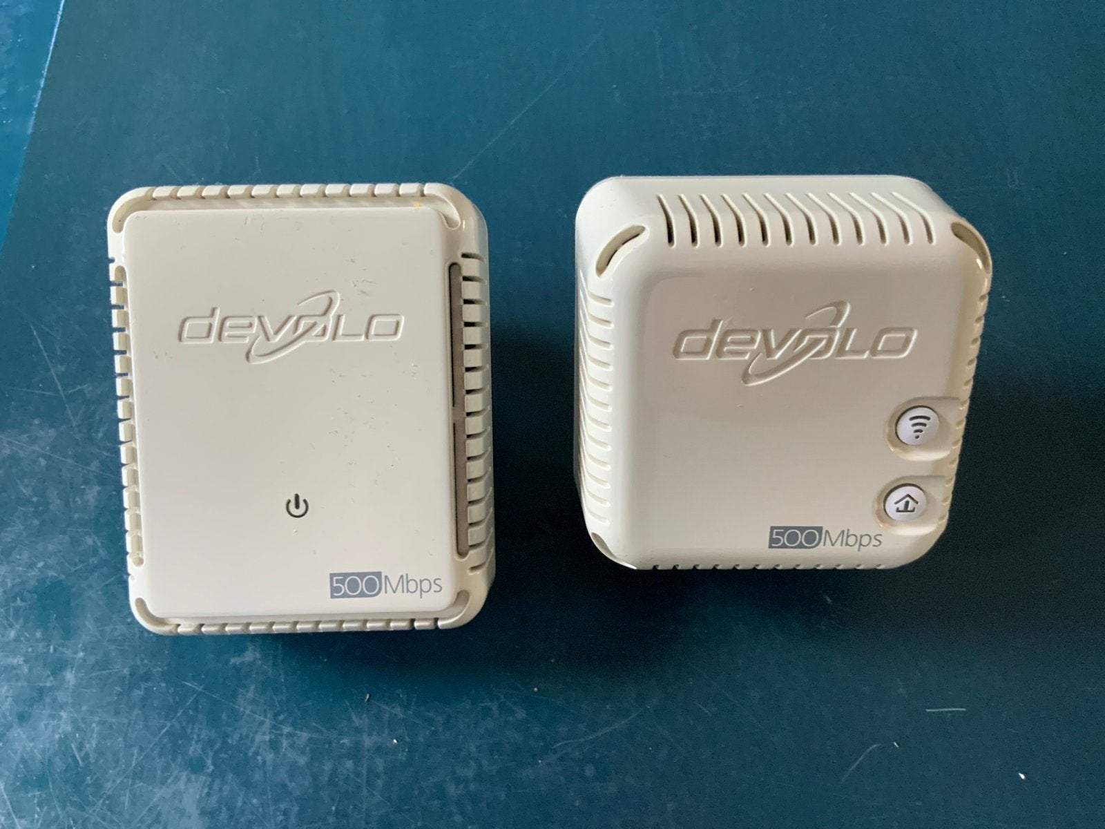 Devolo dLAN 500 duo Powerline Adapter Set, Ophalen of Verzenden, Gebruikt