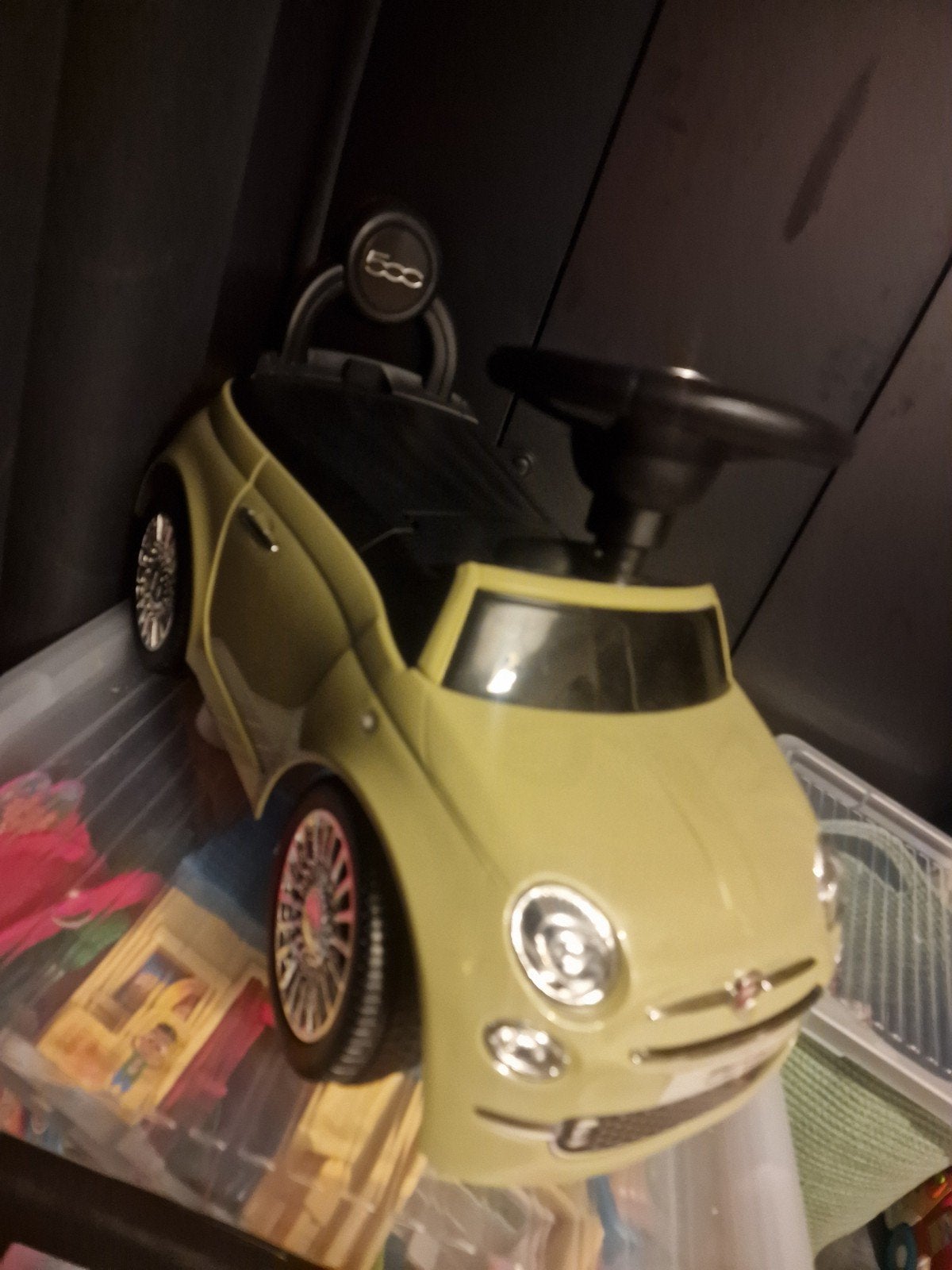 Loopauto Fiat 500 model, Ophalen, Zo goed als nieuw