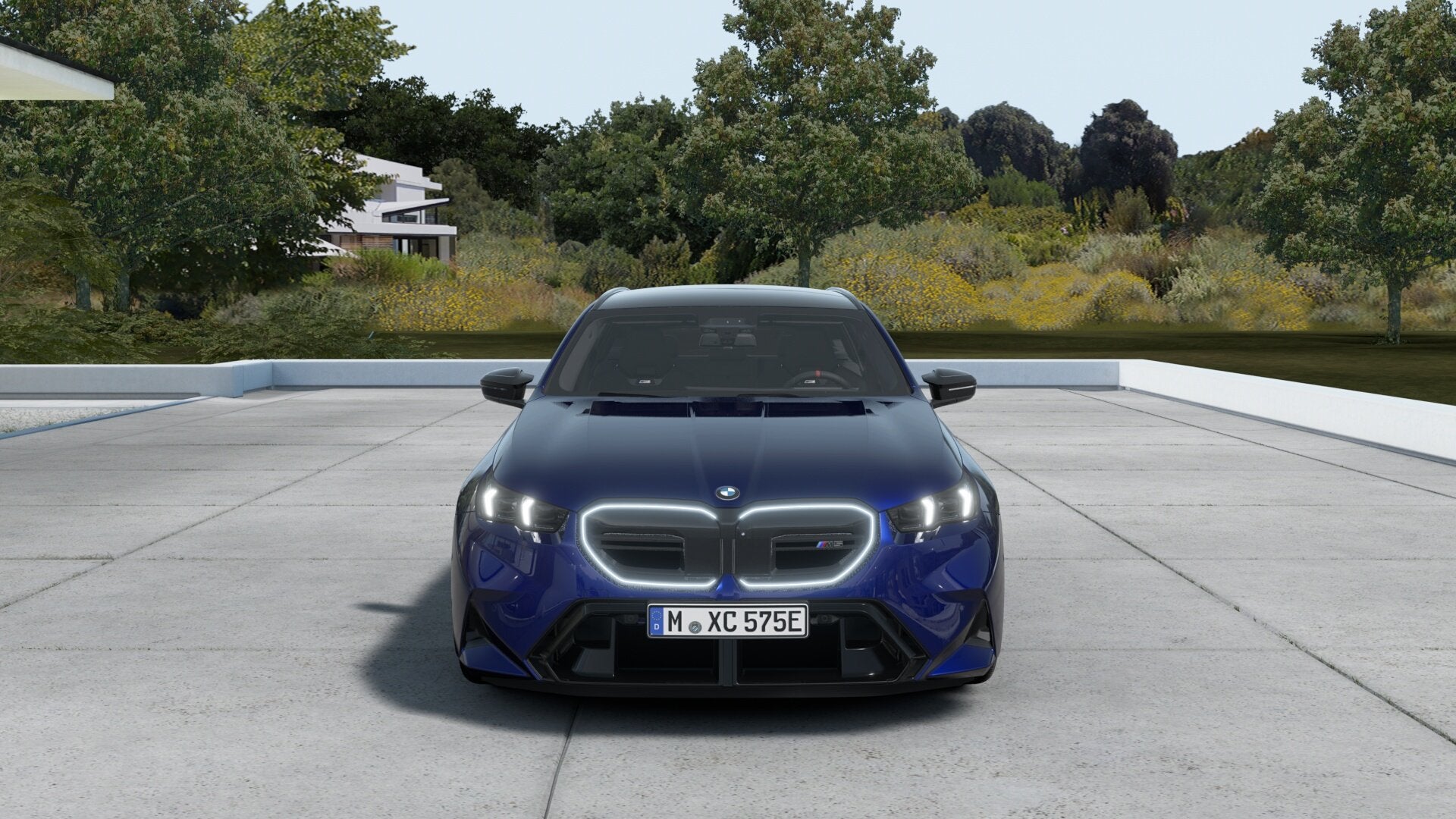 BMW M5 Touring Automaat / M Drive Professional / Trekhaak /, Leder, Hybride Elektrisch/Benzine, Stoelverwarming, 2455 kg