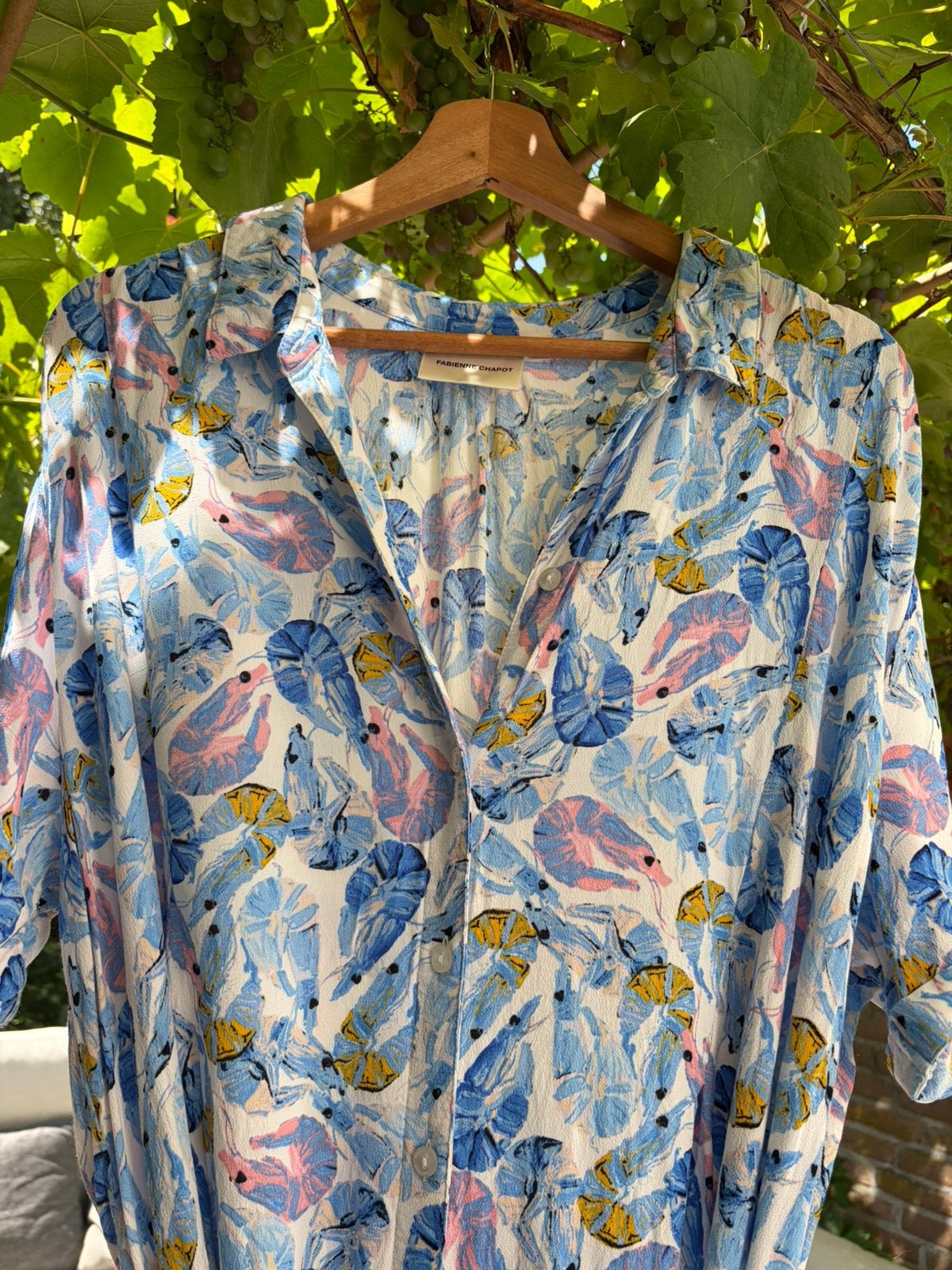Fabienne Chapot boyfriend Isa Dress maat 44 ZGAN, Kleding | Dames, Jurken, Blauw, Maat 42/44 (L), Ophalen of Verzenden, Zo goed als nieuw