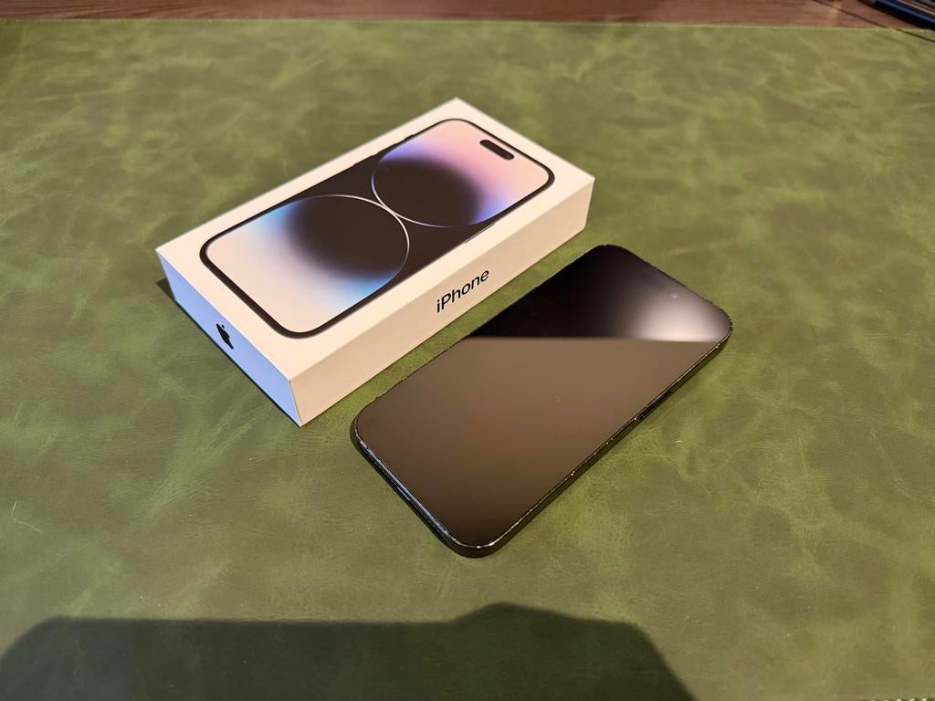 Apple iPhone 14 Pro - 128gb - prima staat, Telecommunicatie, Zwart, Ophalen of Verzenden, Zonder simlock, Zonder abonnement