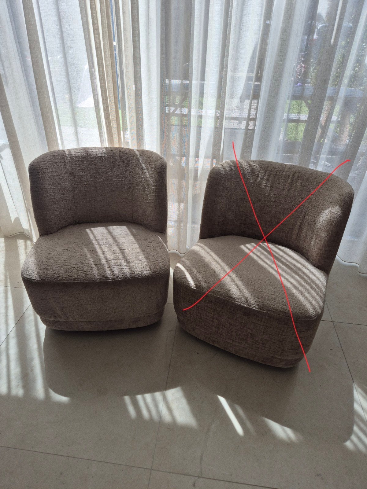 1 zo goed als nieuwe fauteuil- Woood, Huis en Inrichting, Ophalen, 75 tot 100 cm, Zo goed als nieuw, 75 tot 100 cm