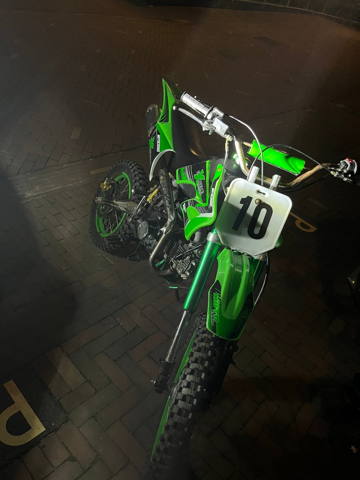 Crosser extreme 125cc 4t schakel, Fietsen en Brommers, Brommers | Crossbrommers, Gebruikt, Ophalen, Overige merken