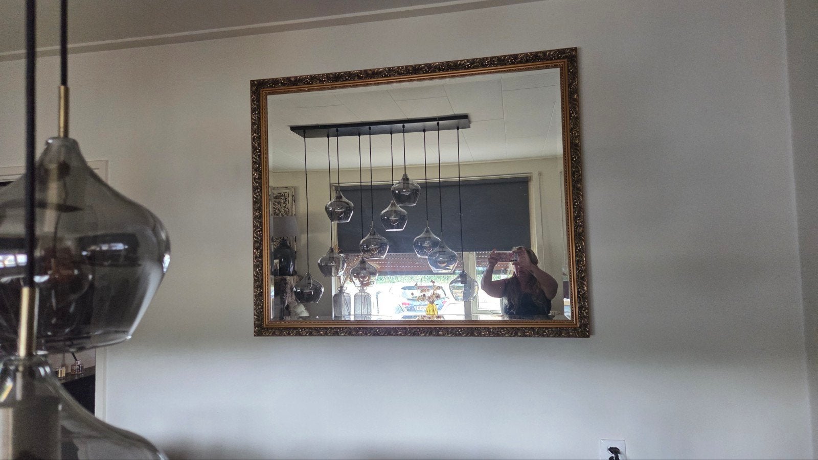 Geslepen Barok Spiegel in Zeer Goede Staat, Huis en Inrichting, Woonaccessoires | Spiegels, Ophalen, 100 tot 150 cm, 125 cm of meer
