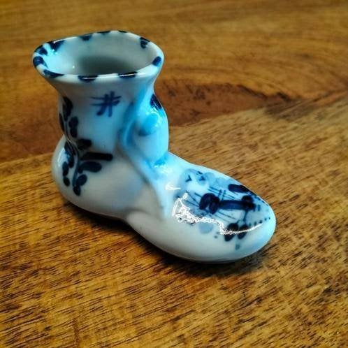 Delftsblauw laarsje - hand geschilderd, Ophalen, Zo goed als nieuw, Overige typen