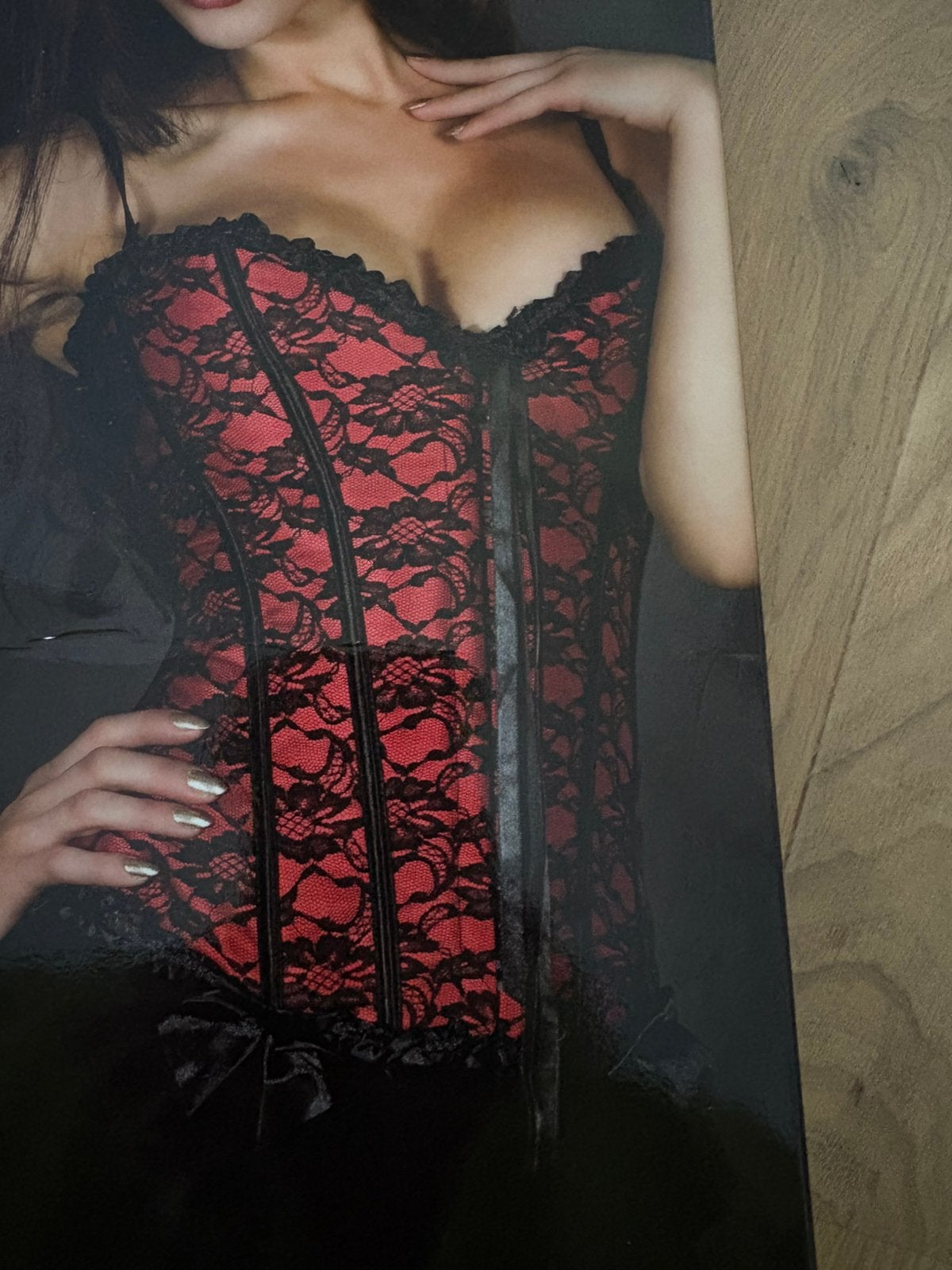 Corset, Ophalen of Verzenden, Zo goed als nieuw, Zwart, Overige typen