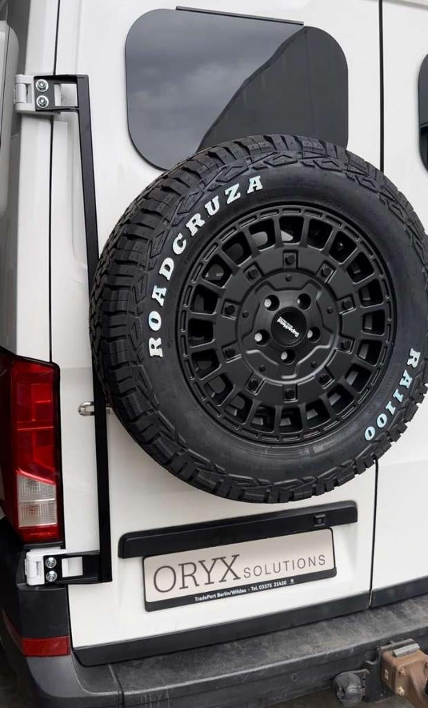 Reservewieldrager Achterdeur Fiat Ducato, Peugeot en Renault, Ophalen, Nieuw