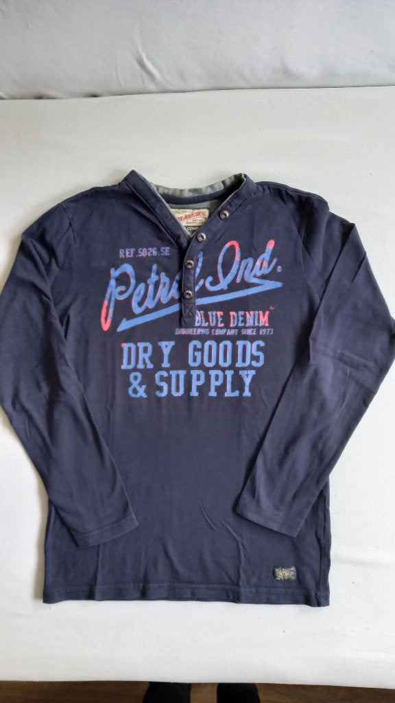 3x petrol longsleeve 140, Kinderen en Baby's, Kinderkleding | Maat 140, Gebruikt, Petrol Industries, Ophalen of Verzenden, Shirt of Longsleeve