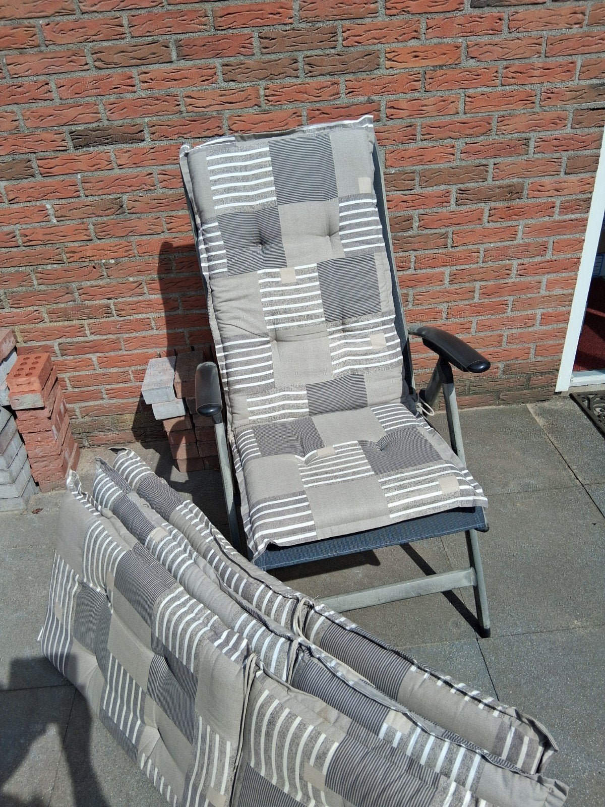 kussens tuinstoelen, Ophalen, Zo goed als nieuw