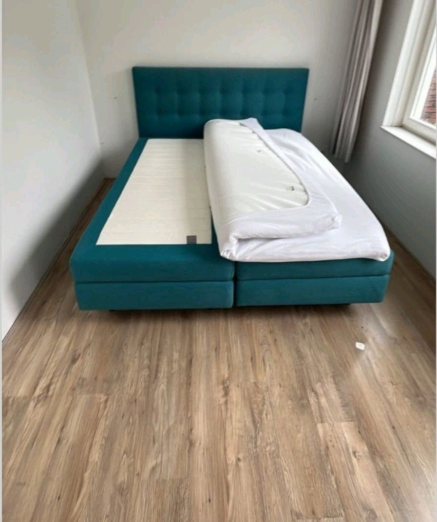 Auping 2 pers bed. Compleet en nog als nieuw. 210cm lang, Ophalen, 210 cm, Tweepersoons, Zo goed als nieuw