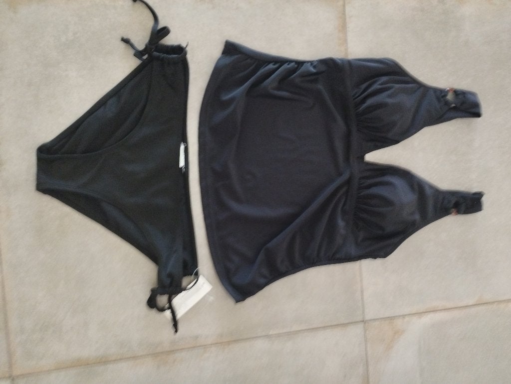 Nieuw tankini zwart maat L, Ophalen of Verzenden, Nieuw, Zwart, Overige typen