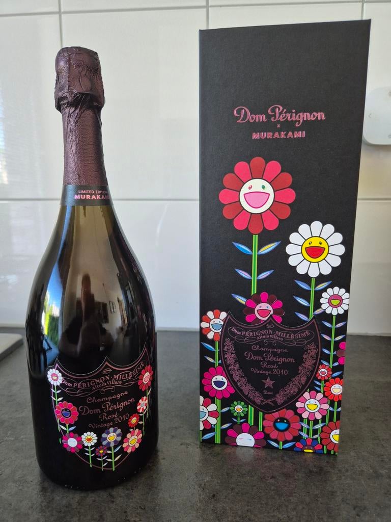 Dom Pérignon Vintage Rosé 2010 x Murakami - Limited Edition, Ophalen of Verzenden