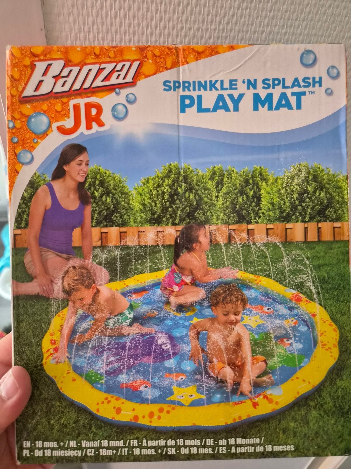 Banzai Jr. Sprinkle 'n Splash Play Mat - Waterspeelmat, Kinderen en Baby's, Ophalen, Nieuw