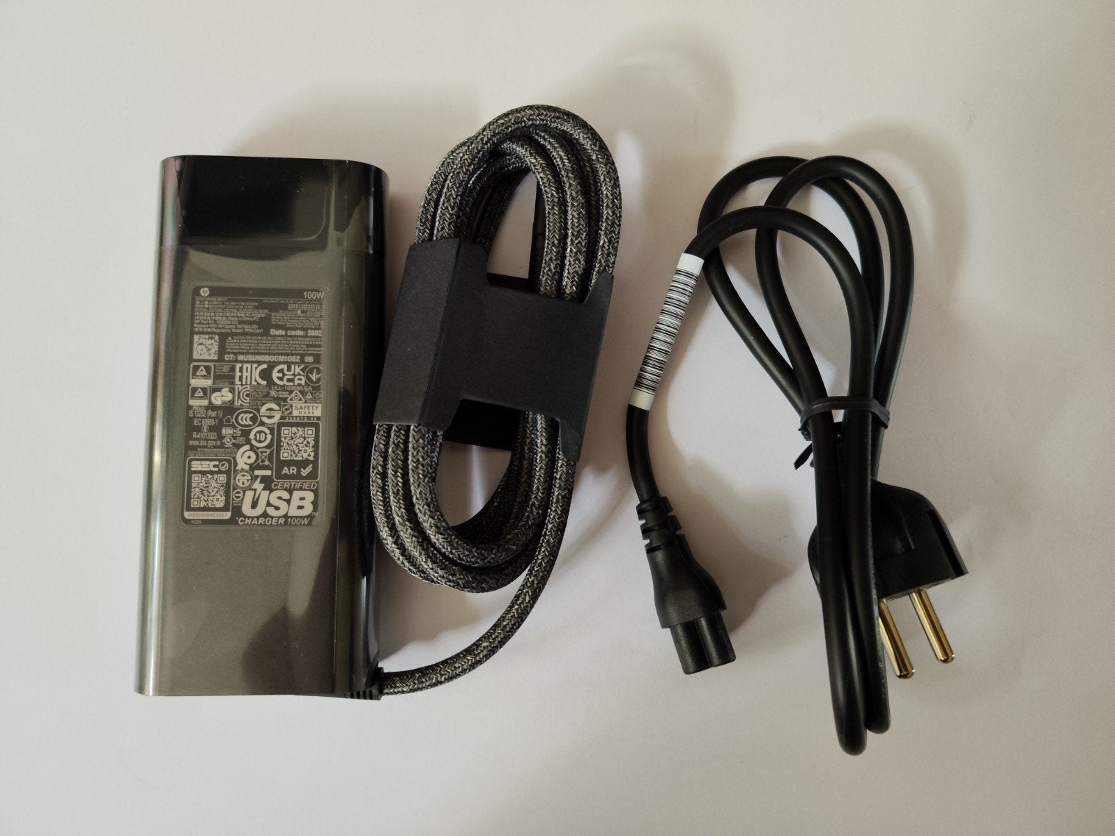 HP 100W USB-C Oplader - Origineel en Nieuw, Computers en Software, Ophalen of Verzenden, Zo goed als nieuw, HP