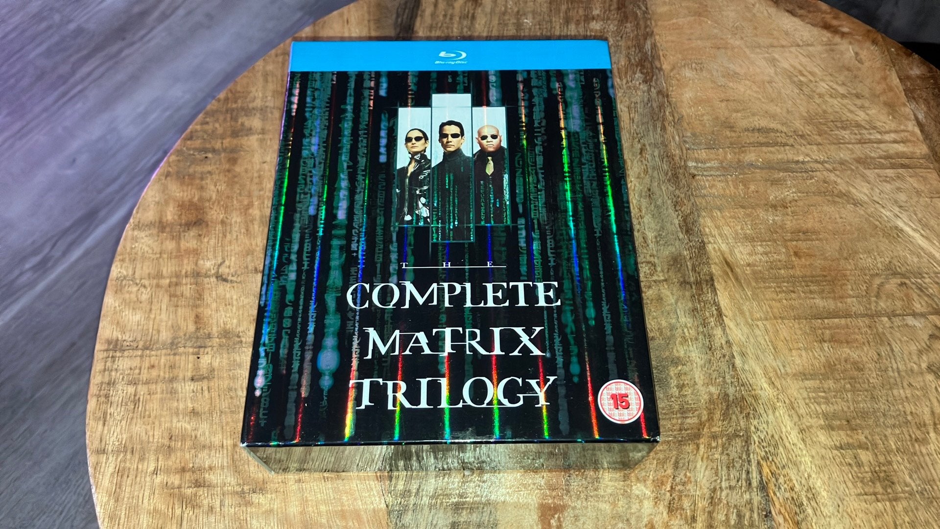 The Matrix trilogy Blu-ray, Cd's en Dvd's, Ophalen of Verzenden, Zo goed als nieuw, Science Fiction en Fantasy