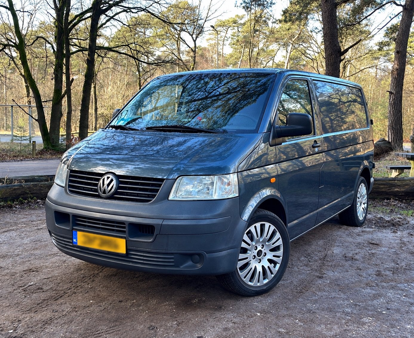 Volkswagen Transporter Bestel 1.9 TDI 63KW 0.8 2006, Voorwielaandrijving, Stof, Beige, 4 cilinders