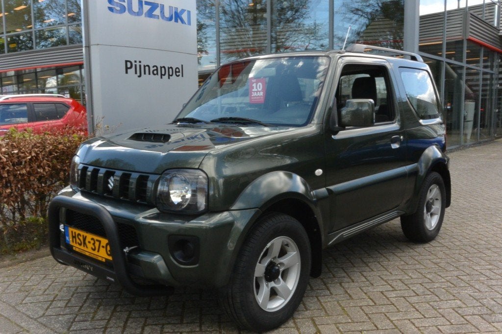 Suzuki JIMNY 1.3 Metal Top 4x4 Airco/Pushbar/Trekhaak afn, Auto's, 86 pk, Gebruikt, Euro 6, Met garantie (alle)