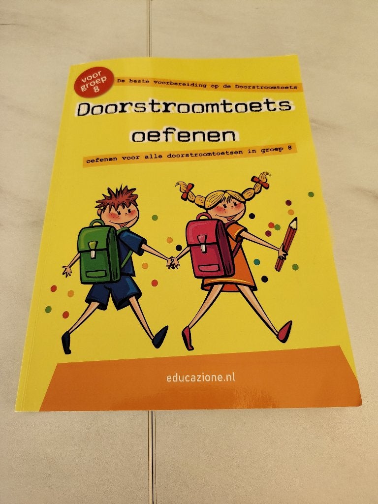 Doorstroomtoets oefenen groep 8, Ophalen of Verzenden, Zo goed als nieuw, Diverse auteurs