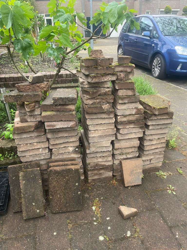 Gebruikte terrastegels en klinkers, Ophalen, Gebruikt, 10 m² of meer, Beton
