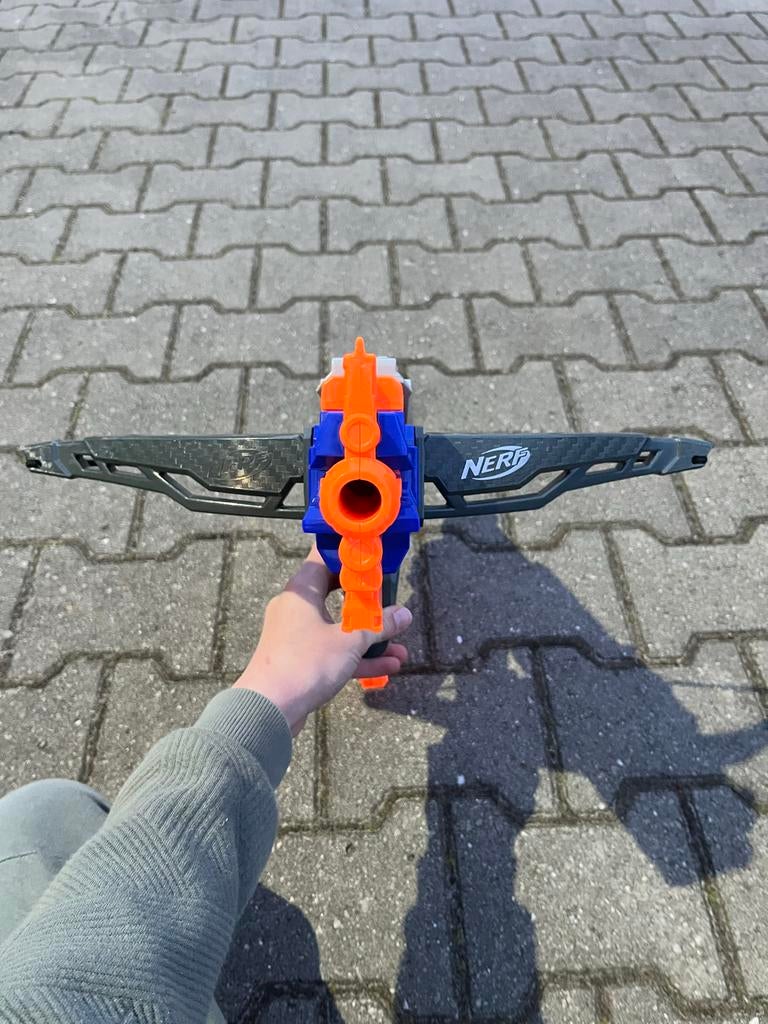 Nerf Boog met magazijn, Ophalen, Gebruikt