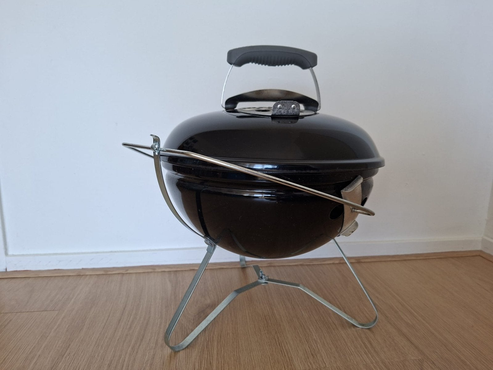Weber Smokey Joe Barbecue 37cm Zwart, Tuin en Terras, Houtskoolbarbecues, Ophalen, Gebruikt