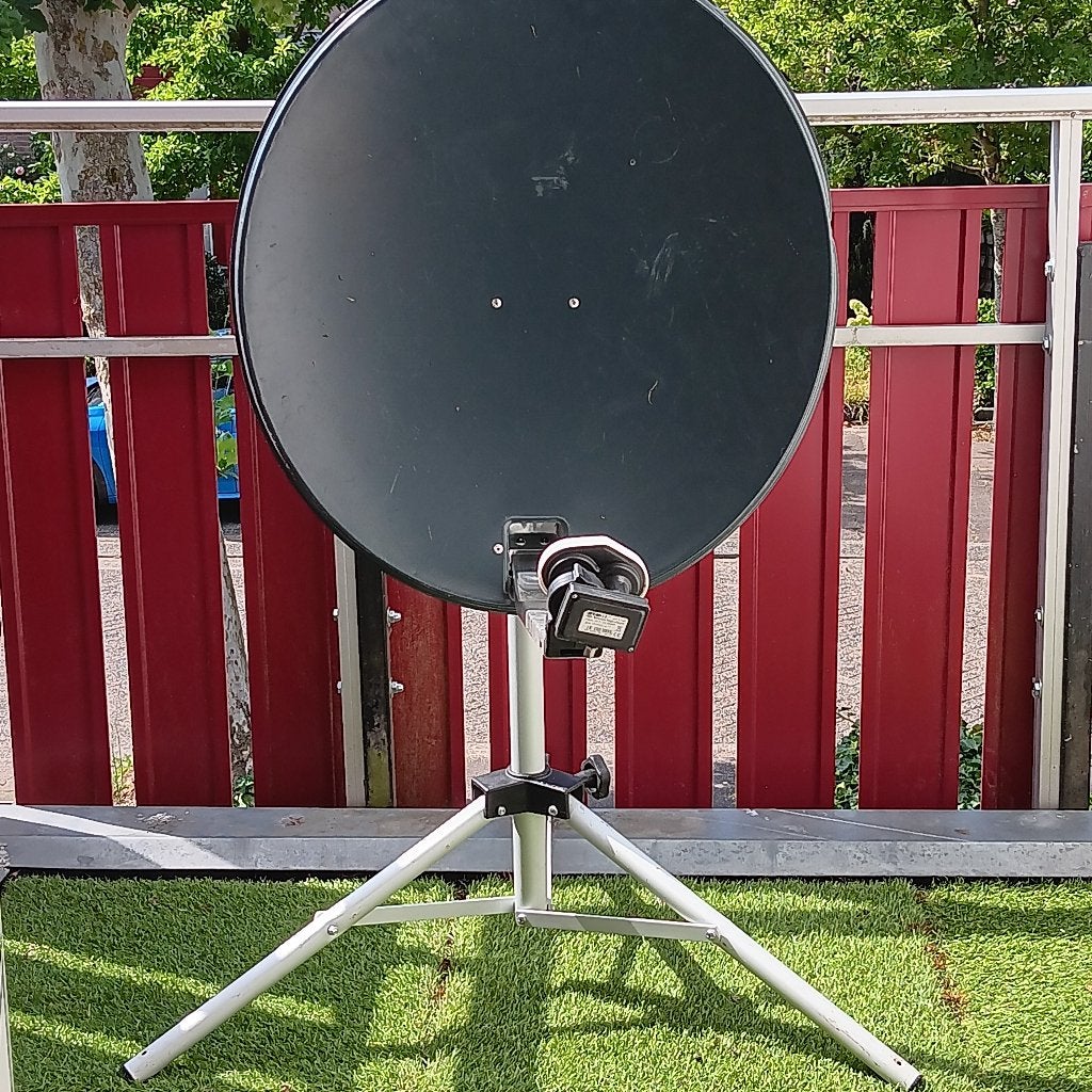 Satelliet schotel, Ophalen, Gebruikt
