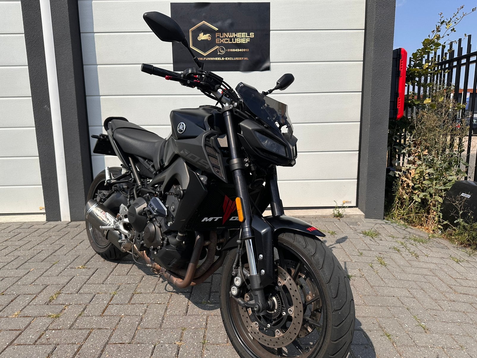 Yamaha MT09 2019 | ABS | Matzwart | Yoshimura | Xenon | Led, Motoren, Motoren | Yamaha, Occasion, Motorrijbewijs A, Bedrijf, 3 cilinders