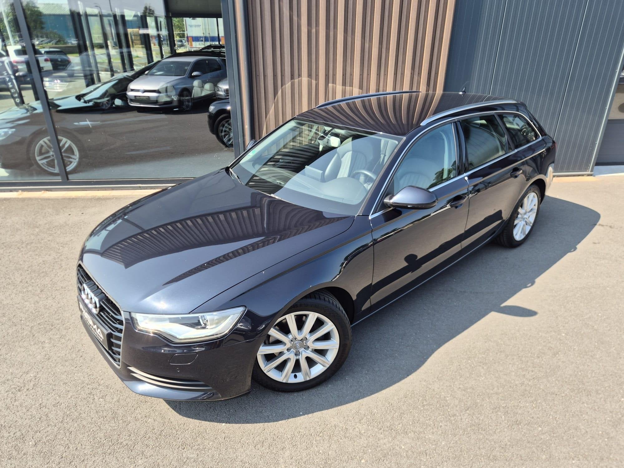 Audi A6 Avant 2.8 FSI Quattro Business Edition | Sport leder, Euro 5, Stof, Gebruikt, Zwart