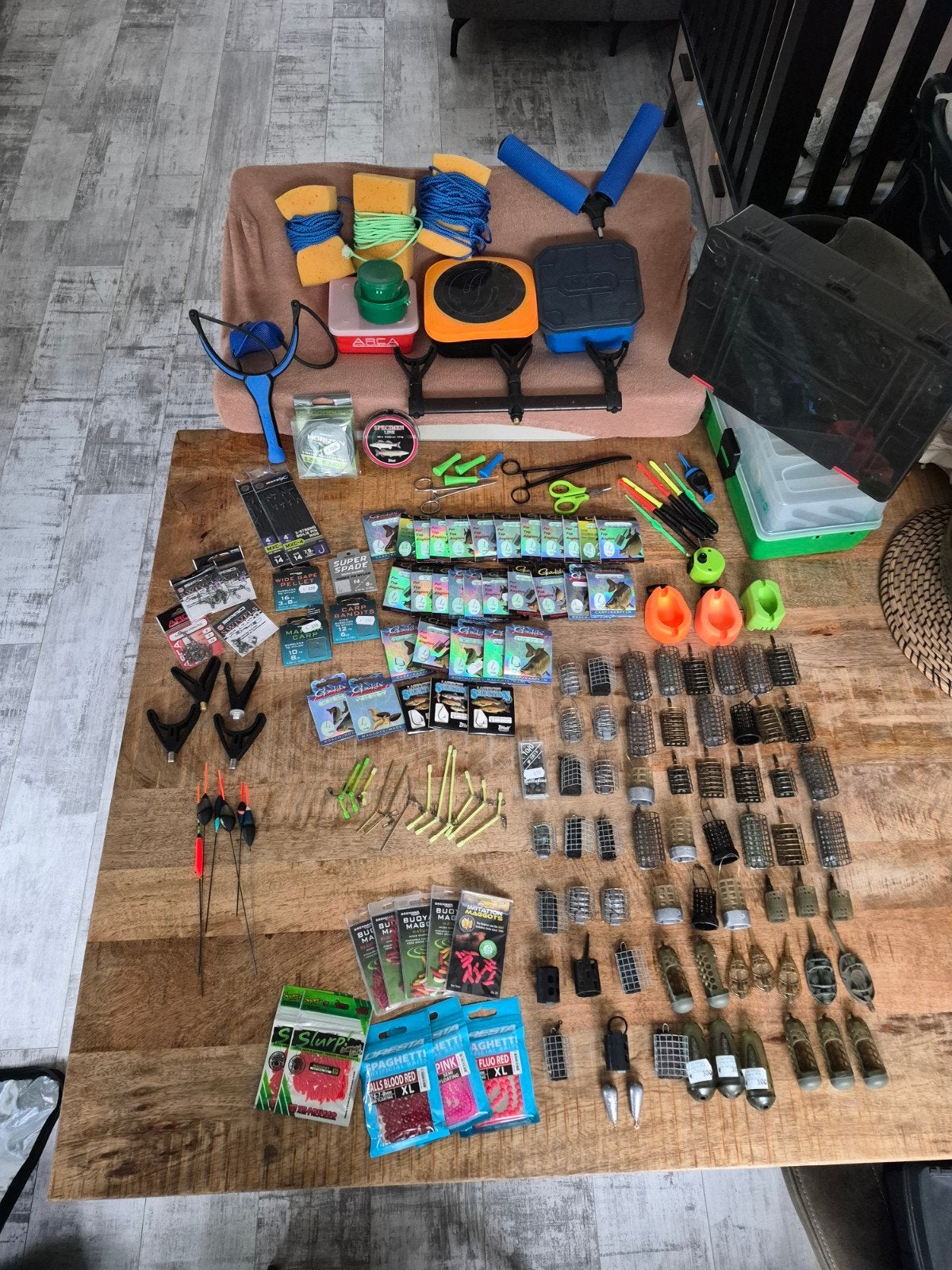 Partij Witvis / Feeder materiaal, Ophalen, Gebruikt