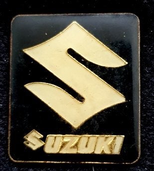 Suzuki pin- zwart epoxy, Verzenden, Nieuw, Transport, Speldje of Pin