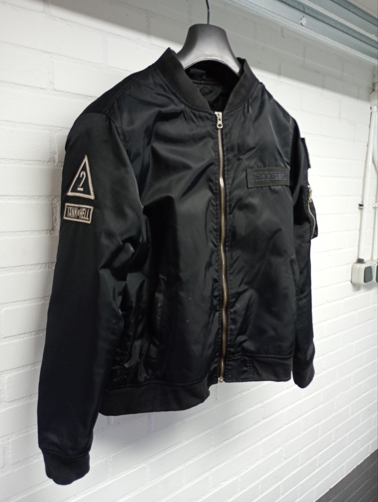 Zwarte booster motor zomerjas, Motoren, Kleding | Motorkleding, Ophalen of Verzenden, Tweedehands, Jas | textiel, Booster