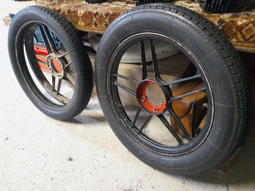 Puch Maxi bobber wielenset, Fietsen en Brommers, Brommeronderdelen | Puch, Ophalen, Gebruikt