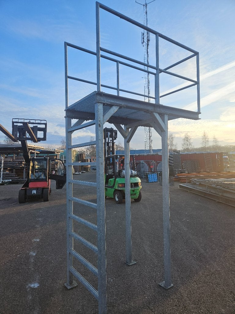 Trap hoog zit ladder bordes ( 180 ), Doe-het-zelf en Verbouw, Ophalen, Zo goed als nieuw, Ladder, Nb