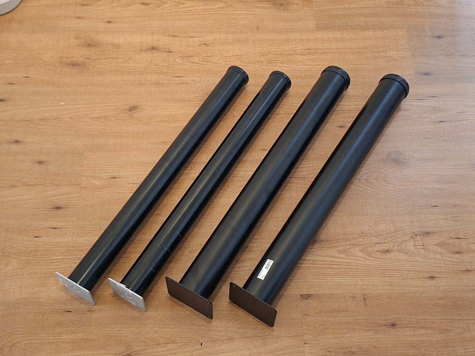 Set van 4 tafel / bureau poten. 70 & 72 cm, Tafelpoot, Minder dan 50 cm, Gebruikt, 50 tot 100 cm