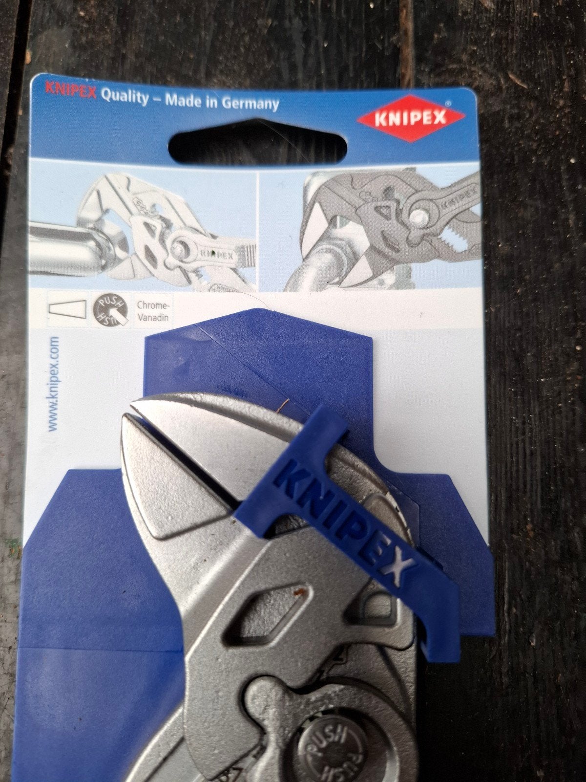 Knipex Sleuteltang sanitairtang tot 52mm, Ophalen of Verzenden, Nieuw