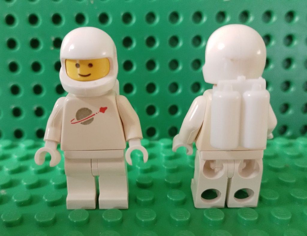 LEGO space classic minifiguur, Kinderen en Baby's, Speelgoed | Duplo en Lego, Gebruikt, Lego, Ophalen of Verzenden, Space