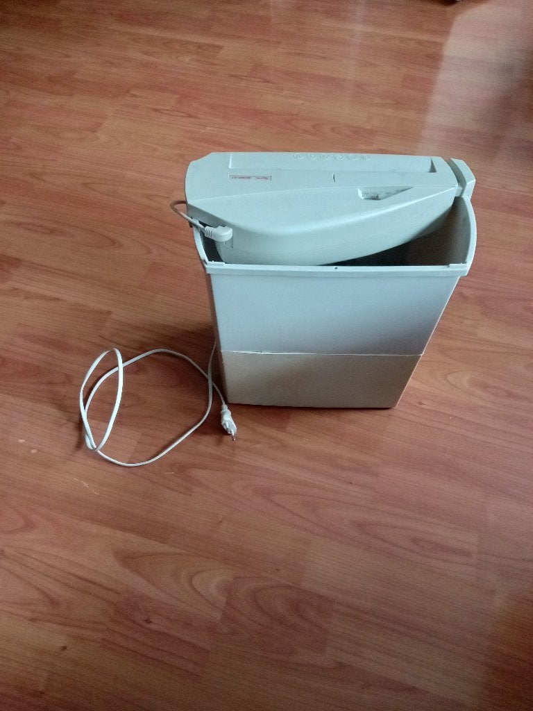 Papier vernietiger, Ophalen, Gebruikt