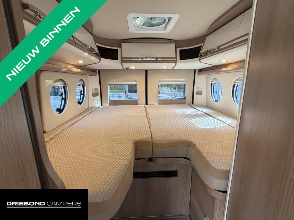 Carthago 640 LE Charming GT 9T-Automaat Enkele Bedden Skyvie, Caravans en Kamperen, Automaat, Malibu, Bedrijf, Diesel