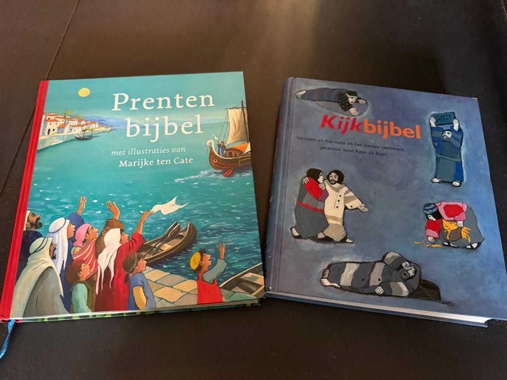 2 Bijbels: Prentenbijbel en Kijkbijbel - Kinderbijbels, Boeken, Ophalen of Verzenden, Gelezen, Marijke ten Cate, Kees de Kort