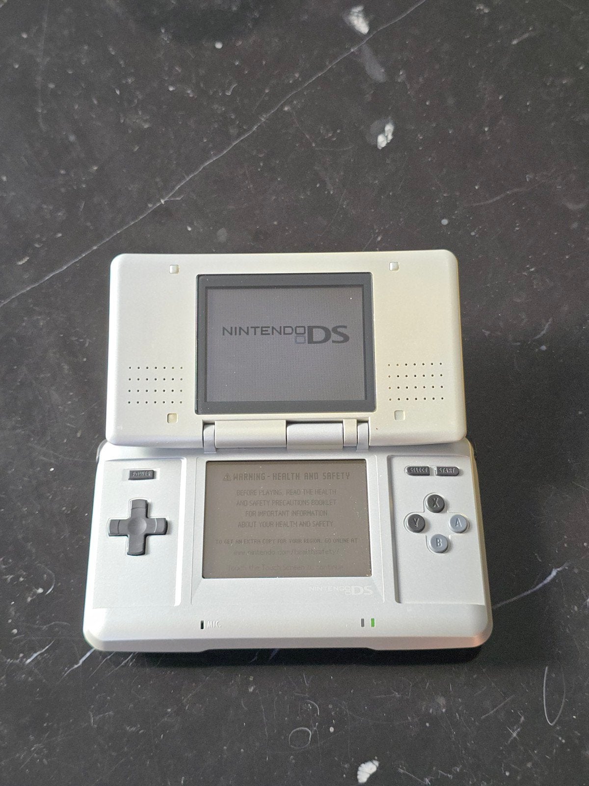 Nintendo DS Phat - Geen oplader, DS Original of Phat, Ophalen of Verzenden, Zilver, Gebruikt