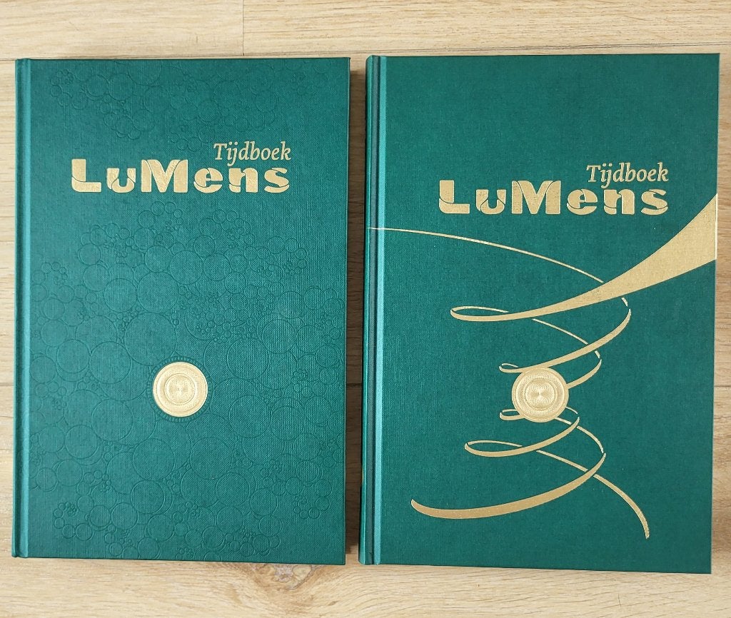 Tijdboek LuMens deel 1&2 Nieuw!, Boeken, Achtergrond en Informatie, Ophalen of Verzenden, Overige onderwerpen, Ferdinand van der Neut LuMens uitgeverij