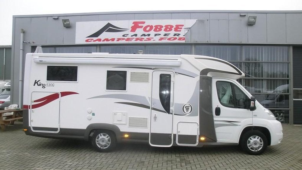Zeer mooi en compleet Elnagh King 530G '14 2.3Mj 150pk 70dkm, Overige merken, Ringverwarming, Fiat, Bedrijf