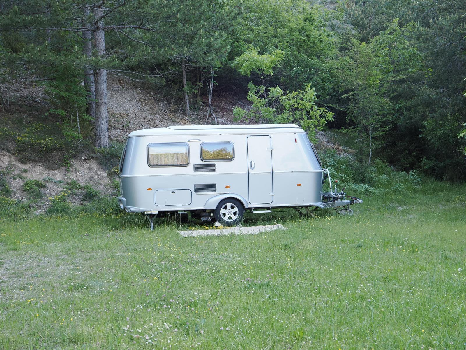 Eriba touring Troll 530 silver edition, 2017, Fietsenrek, Eriba