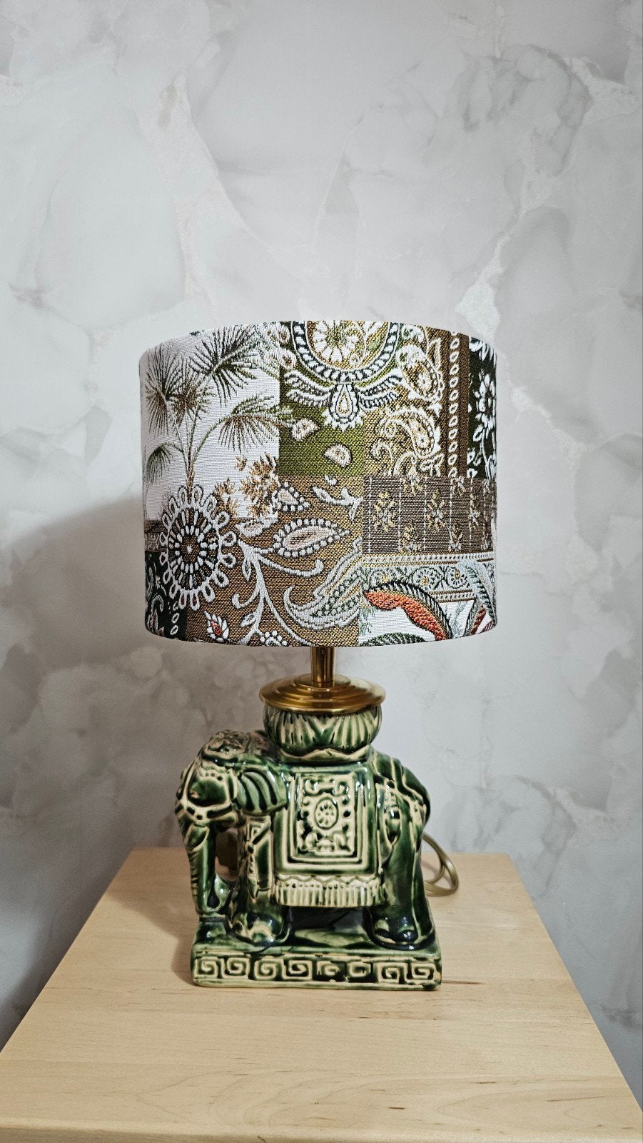 unieke lamp handgemaakt!, Ophalen of Verzenden, Sfeerlamp, Handgemaakt, Vintage
