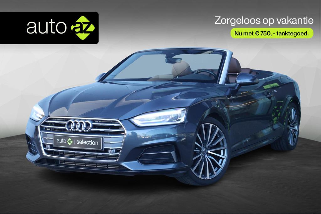 Audi A5 Cabriolet 2.0 TFSI MHEV Sport Pro Line / Nieuwe kap, Auto's, Audi, Stof, Gebruikt, 4 stoelen, Automatische klimaatregeling