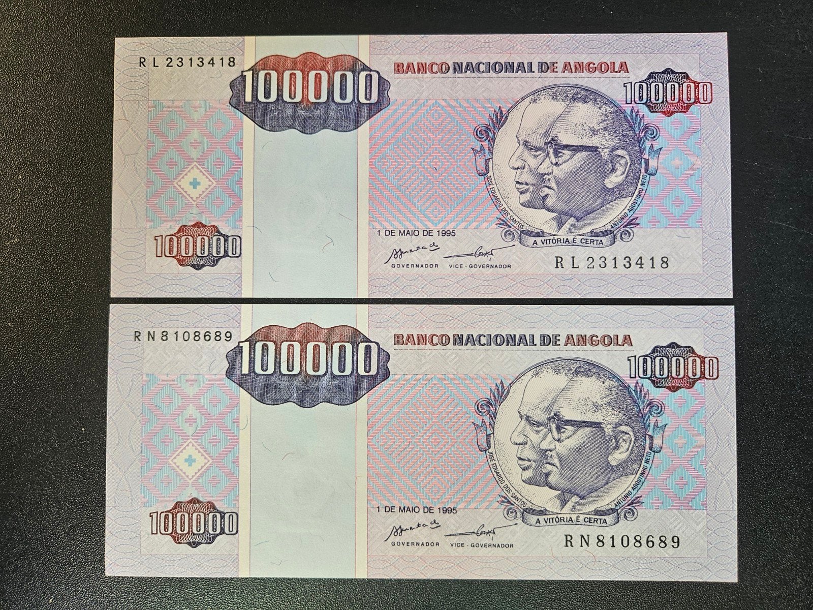 Angola pick 139 1995 UNC, Postzegels en Munten, Bankbiljetten | Afrika, Ophalen of Verzenden, Overige landen, Los biljet
