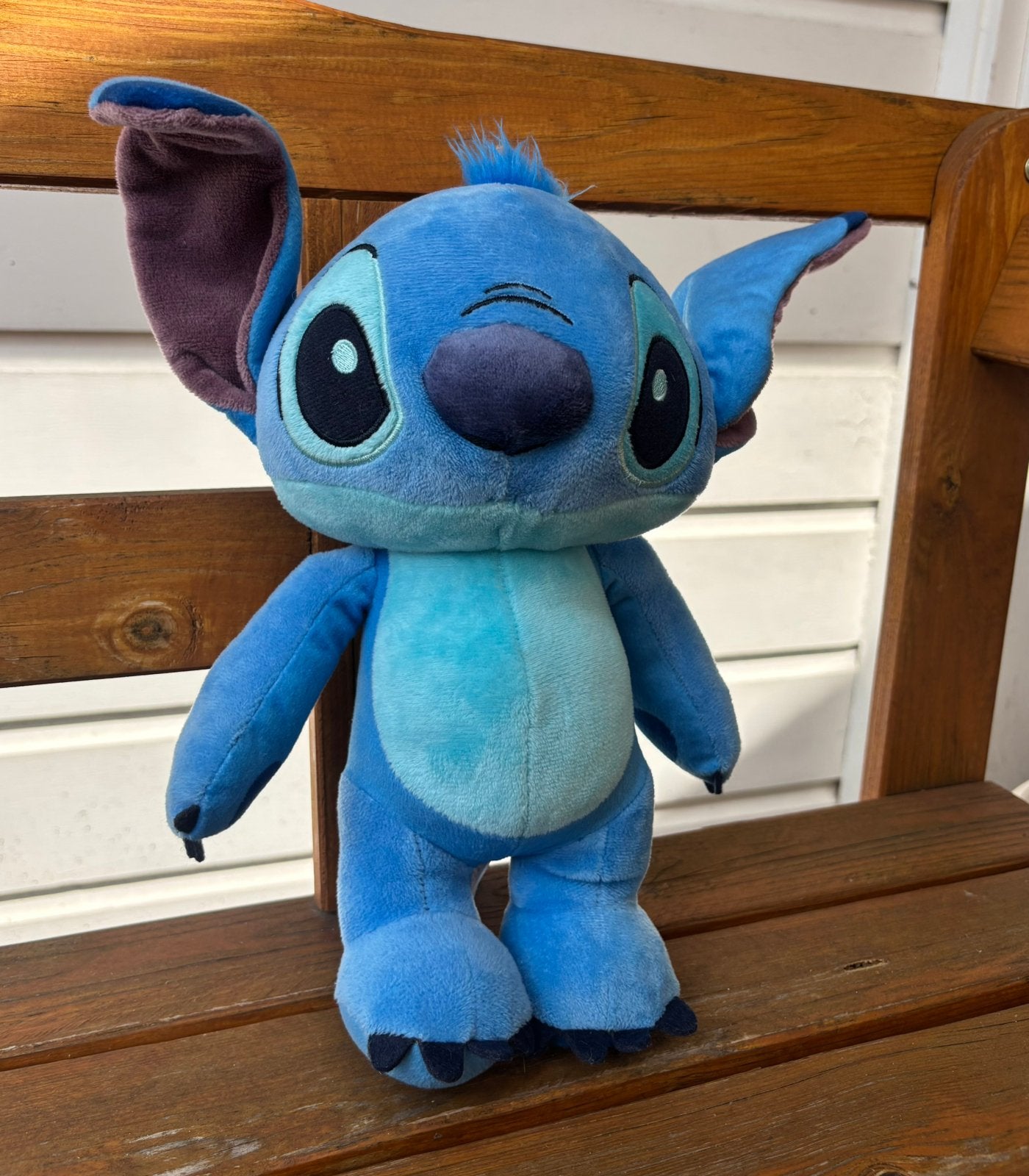 Disney Lilo & Stitch knuffel Stitch met geluid - 30 cm, Ophalen of Verzenden, Overige figuren, Zo goed als nieuw, Knuffel