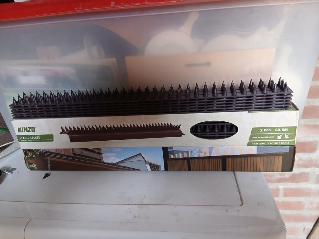 Kinzo Fence Spikes - Effectieve Afschrikking, Ophalen, Nieuw