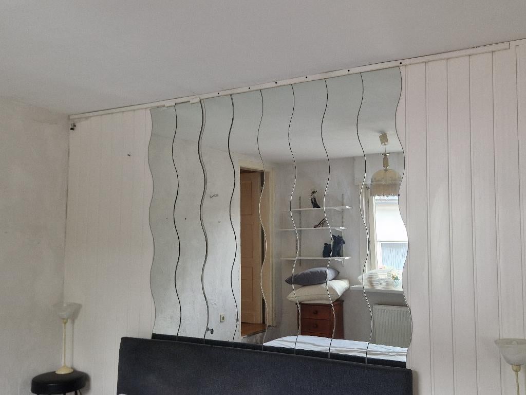 spiegels golf figuur van IKEA 22 stuks!, Huis en Inrichting, Woonaccessoires | Spiegels, Ophalen, Minder dan 50 cm, Gebruikt, Minder dan 100 cm