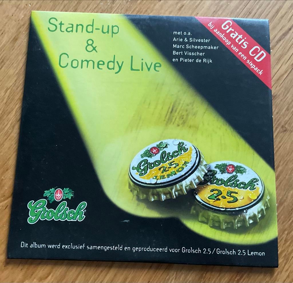 Stand-up & Comedy Live CD - Grolsch 2.5, Ophalen of Verzenden, Zo goed als nieuw